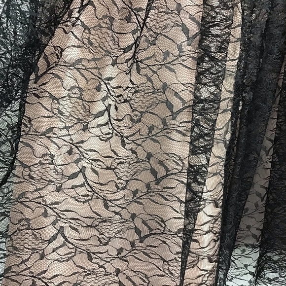 Max & Cleo Rebecca Strapless Lace and Satin Dress - Picture 4 of 11